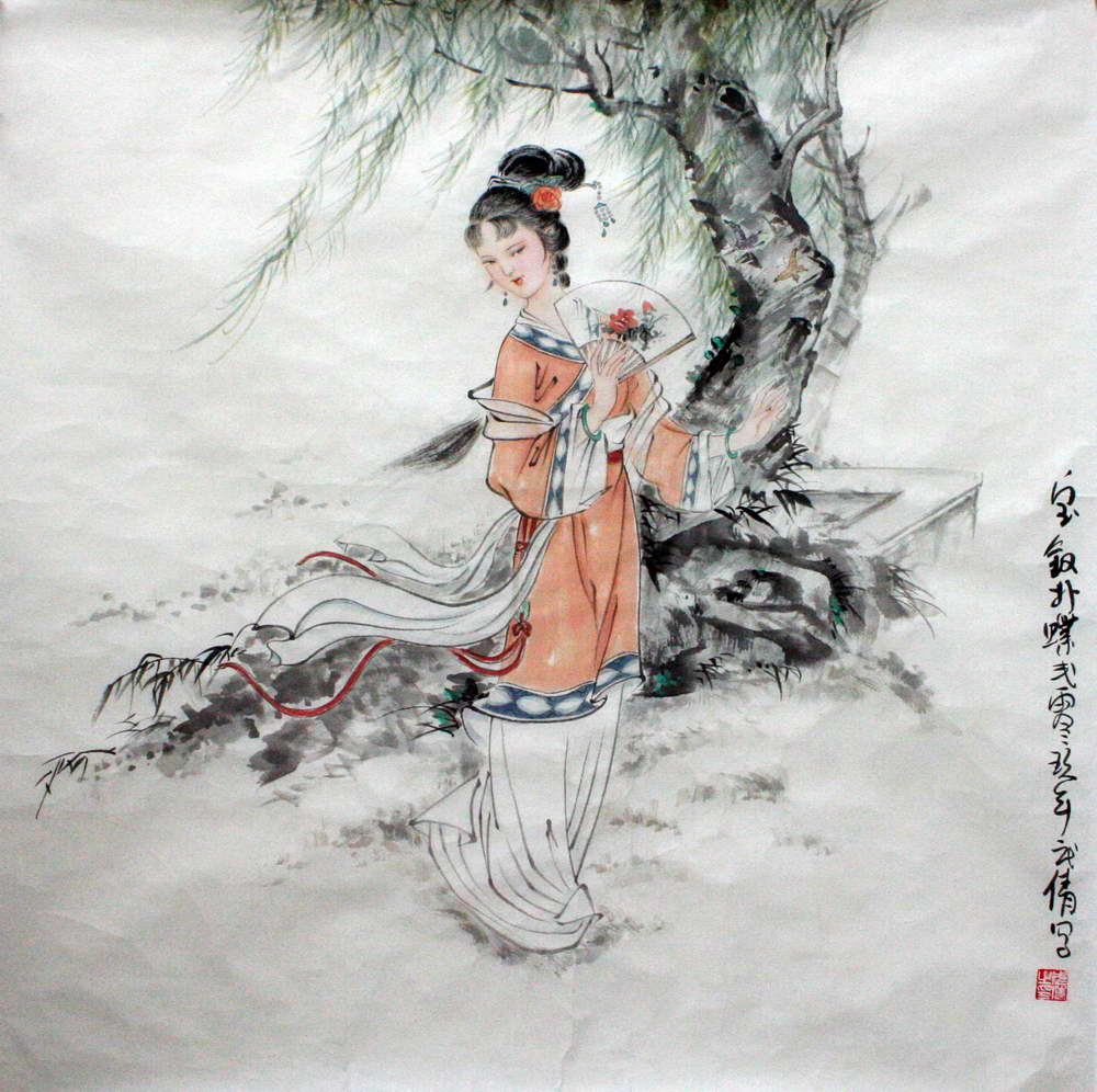 【中国绘画长郎】武倩女画家画美女 尔东先生 尔东先生的博客